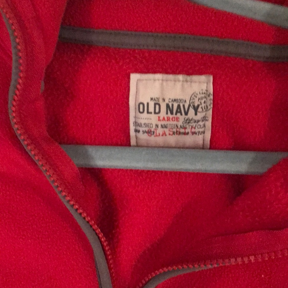 Red jacket